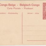 Belgisch Congo - 10 C. Bildganzsache (18/ Baie de Mobimbi) ungebraucht 1912