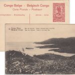 Belgisch Congo - 10 C. Bildganzsache (18/ Baie de Mobimbi) ungebraucht 1912
