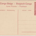 Belgisch Congo - 10 C Bildganzsache (12/Force publique a Irebu) ungebraucht 1912