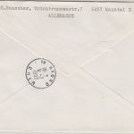 TAAF - 200 J. Luftfahrt Zus.druck u.a. Einschreibebrief Dumont Durville 1991