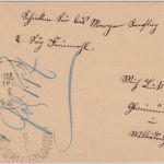 Bayern - Wittislingen 2/5 HKS 5 Pfg. Ganzsache n. Bächingen A/Brenz 1878