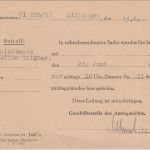 BRD - Dillingen 1955 10 Pfg. AFS "Amtsgericht" + Notopfer Karte n. Hausen