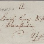 Bayern - Burgau R3 L1 Dienstbrief n. Günzburg ca. 1820