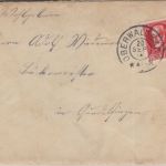 Bayern - Oberwaldbach 20. SEP 14 K2 Brief n. Gundelfingen
