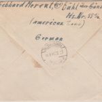 All.Bes./Kontrollrat - 84 Pfg. Ziffer Einschreibebrief (13b) Günzburg 1946