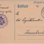 DR-Infla - Neuburg a.d. Kammel Ganzsache Formular Barfrankatur 30.11./1.12.23 !!