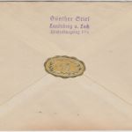 DR - Unterigling ü. Schwabmünchen Landpost-Ra2 Brief n. Chemnitz 1940