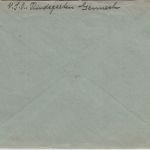 DR - Gennach ü. Schwabmünchen Landpost-Ra2 Brief Frei-/Dienstmarken 1940
