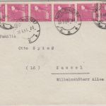 All.Bes./Währungsreform - 6x40 Pfg. Arbeiter Brief Witzenhausen 23.6.48 7-8