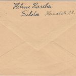 All.Bes./Währungsreform - 2 M. Taube u.a. Brief Fulda - Wiesbaden 22.6.48