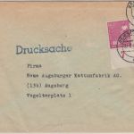 All.Bes./Währungsreform - 2x10+40 Pfg. Arbeiter Drucksache Remscheid 22.6.48