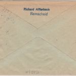 All.Bes./Währungsreform - 2x10+40 Pfg. Arbeiter Drucksache Remscheid 22.6.48