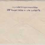 All.Bes./Währungsreform - Riederau 21.6.48 Handwerbestpl. Brief/FDC n. Göggingen