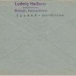 All.Bes. - Lechbruck 2.10.45 Gebühr bezahlt Ra1 Brief Gründl - Kempten