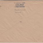 All.Bes. - Schongau 6.9.45 Gebühr bezahlt Ra2 Brief n. München