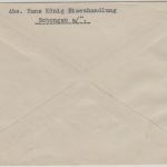 All.Bes. - Schongau 31.1.46 Gebühr bezahlt Ra2 Zensurbrief n. München