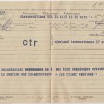 Schweiz/DR - St. Gallen 1917 Telegramm aus Plauen mit Tickerzensur "ctr"