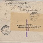 DR - 3x60 Pfg. Germania Einschreibebrief n. ÖSTERREICH Magdeburg 1921 Zensur