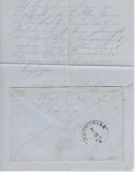 Feldzug 1870/71 - Feldpost d. Grossh. Hessischen 25. Division 5/10 K1 Brief 1870