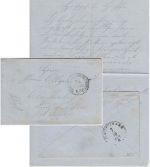 Feldzug 1870/71 - Feldpost d. Grossh. Hessischen 25. Division 5/10 K1 Brief 1870