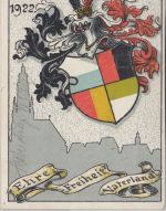 Bayern - Nördlingen SVC 4. ord. Verbandstag 1922 Sonderkarte gelaufen
