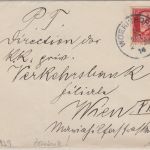 Bayern - 10 Pfg. Ludwig Zensurbrief n. ÖSTERREICH Woerishofen - Wien 9.DEZ 14