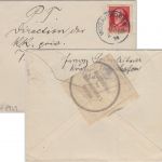 Bayern - 10 Pfg. Ludwig Zensurbrief n. ÖSTERREICH Woerishofen - Wien 9.DEZ 14