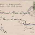 Bayern - Bad Wörishofen Hotel u. Bad Kreuzer farb. AK gelaufen 1904