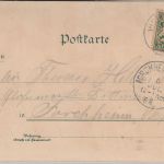 Bayern - Bad Wörishofen Wassertreten etc. Juxkarte farb. Mehrbildlitho 1898