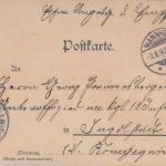 DR - "Soldatenbrief Eigene Angelegenheit.." Farblitho Mannheim - Ingolstadt 1897