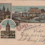 DR - "Soldatenbrief Eigene Angelegenheit.." Farblitho Mannheim - Ingolstadt 1897