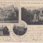 DR - Hannover-Cassel Bahnpost Soldatenkarte AK Grünenplan n. Lüneburg 1907
