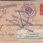 Frankreich - Montpellier 1914 Kriegsgefangenenbrief n. Strassburg Zensur !
