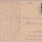 Bayern - Bad Wörishofen Kurpromenade sw-AK gelaufen 1923