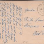 Bayern - Buchloe Bahnhof u. Postgebäude sw-AK gelaufen 1959