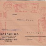 DR - 4+8+12 Pfg. 3xAFS "Milz-Käse" Firmenbrief Grönenbach - Gönningen 1938