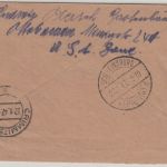 All.Bes. - 2x30+24 Pfg. Ziffer Einschreibebrief Ottobeuren - Schweinsburg 1947