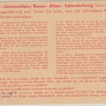 BRD - (13b) Ottobeuren ü. Memmingen 1957 Poststelle I unfrank. Karte Nachporto