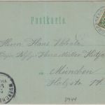 Bayern - Grönenbach Mehrbild-Mondscheinlitho gelaufen 1901