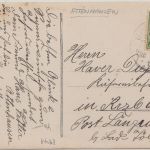 Bayern - Attenhausen Genossenschafts-Molkerei private Fotokarte gelaufen1910