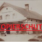 Bayern - Attenhausen Genossenschafts-Molkerei private Fotokarte gelaufen1910