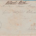 Feldzug 1866 - K.Pr.Feldpost-Amt II.Res.A.C. 18/8 K2 Feldpostbrief n. Neustadt