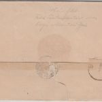 Feldzug 1866 - K.Pr.Feldpost-Amt III. Armee Corps 7/7 blauer K2 Militariabrief
