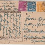 All.Bes./Währungsreform - Kaufbeuren 23.6.48 9-10 Fernkarte Briefkastenleerung!