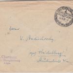 All.Bes./Währungsreform - 20x12 Pfg. Arbeiter brief Obergünzburg 23.6.48-7