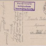 Bayern - Grüntenhaus T. Burgberg Posthilfsstelle Ra3 AK Grünten - Wald 1919