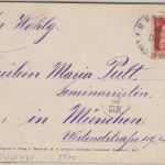 Bayern - Immenstadt dreiteilige sw-Panorama-AK/Klappkarte gelaufen 1912