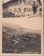 Bayern - Sonthofen Hausansicht/Ortsansicht sw-Mehrbild-AK gelaufen 1935