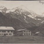 Bayern - Birgsau priv. sw-Fotokarte gelaufen/Feldpost Lager Hammelburg 1918