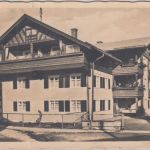 Bayern - Oberstdorf Haus Kaufmann sw-Fotokarte gelaufen 1935